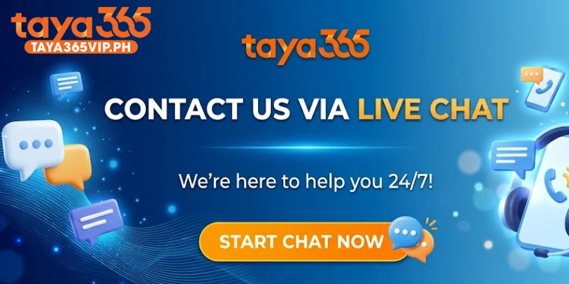 Contact Taya365 now to solve problem immediately