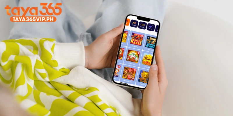 Download the Taya365 app on iOS for players
