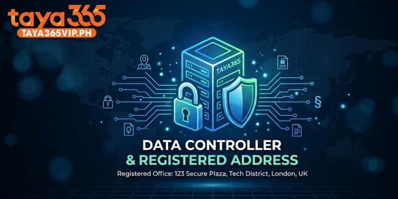 Taya365 data controller details and registered addresses